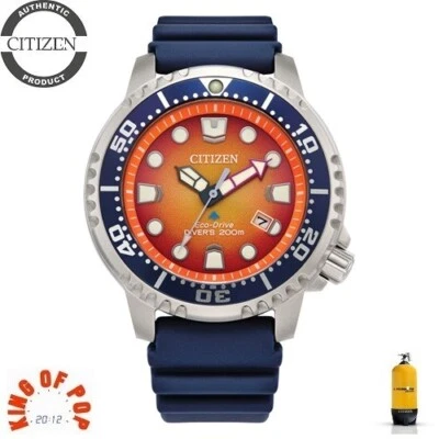 CITIZEN BN0169-03X Promaster Eco Drive Diver's 200 *Express 1/2 Days*