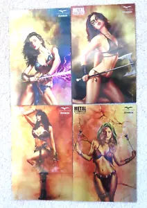 Grimm Fairy Tales Zenbox Carla Cohen Metal Comic Collectible Set of 4 ltd. 200 - Picture 1 of 5