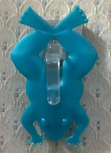 Magnet: Ein blauer Frosch Magnetclip/Magnet! - Bild 1 von 3