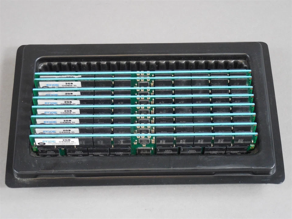 LOTE de 8 x 2 GB de memoria de servidor O43909-35 Foto 1 de 4