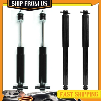 FCS 4PCS AMORTECEDORES DIANTEIROS TRASEIROS APOIOS DE SUSPENSÃO Para 1997-2001 Chevrolet Express 3500 - Imagem 1 de 4