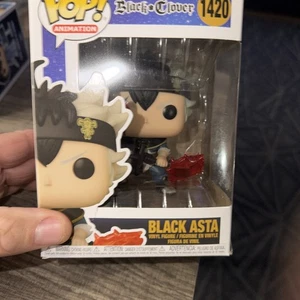 Funko Pop! Animation: Black Clover Black Asta Vinyl Figur #1420 - Bild 1 von 6