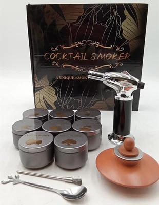 Kit ahumador de cóctel con antorcha Foto 1 de 4