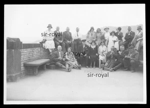 Burg Nideggen 1930er - Gruppenfoto - Foto 12x9cm - Bild 1 von 2