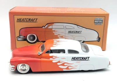 Heatcraft Crown Premiums '49 Mercury Street Rod Die Cast Coin Bank 1:25 2000 - Image 1 of 4