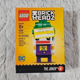 LEGO BRICKHEADZ: The Joker (41588) #4 NEW | SEALED | RETIRED 2017