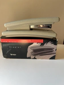 Vintage neu Tenex 500 Klasse Schreibtisch Hefter Sandstein (gesprenkelt) - #20169 elegant - Bild 1 von 8