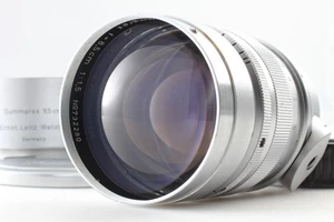 CLA'd [N come nuovo con adattatore M] Leica Summarex 8,5 cm 85 mm F1,5 LTM L39 M39 JAPAN 971A - Foto 1 di 8