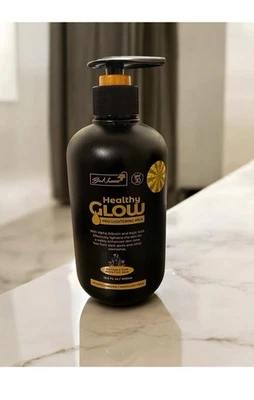 Healthy Glow Milk Kojisäure & Arbutin Vitamin Lotion Bio Nature 400ml - Bild 1 von 2