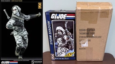 Figura 1/6 2014 Storm Shadow Rare Sideshow exclusiva 12" G.I.Joe Cobra GI Joe Foto 1 de 4