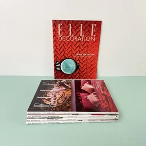 Elle Decoration Magazines 2015 Bundle x5 Interior Design Back Issues Home Decor - Foto 1 di 8