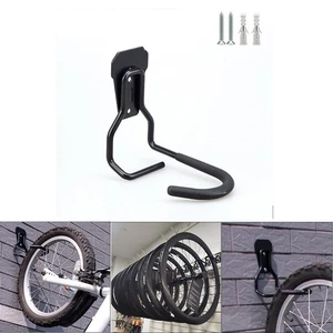 Bike Stands Wall Mount Bicycle Stand Holder Cycling Rack Hook High-quality - Picture 1 of 12
