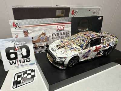 Kevin Harvick 2022 #4 Mobil 1 Richmond Final Win ELITE 1/24 Scale Diecast - Image 1 of 4