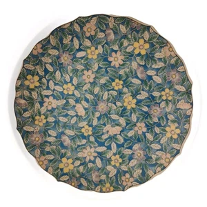 Andrea by Sadek Japanese Imari Scalloped Plate 12 Inch - Picture 1 of 4
