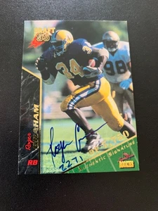 1995 Signature Rookies Signatures /7750 Roger Graham #33 Auto - Picture 1 of 1
