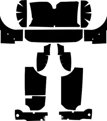 Kit amortecedor de som isolamento de painel de carroceria para 1961-1963 Ford Thunderbird Coupe - Imagem 1 de 4