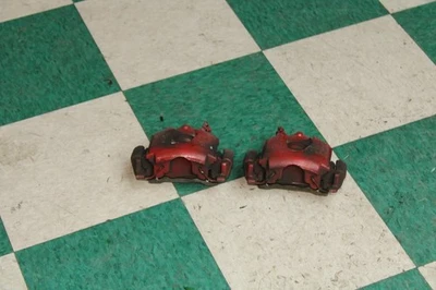 97-06 Jaguar XK8 Red Painted Rear Pair LH RH Brake Caliper Assembly OEM OE WTY - Image 1 of 4