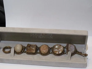 50 % RABATT! $ 1800 SELTENES WICHTIGES EINZIGARTIGES STEPHEN DWECK EDELSTEIN SKARABÄUS ARMBAND - Bild 1 von 1