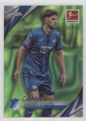 2024-25 Topps cromo Bundesliga refractor de lava verde neón/250 Anton Stach #47 Foto 1 de 2