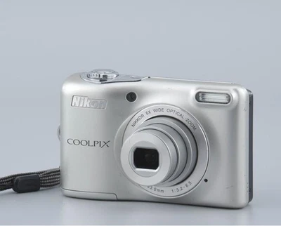 Nikon COOLPIX L32 Silver Compact Digital Camera Body only Tested Rank - B - Image 1 of 4
