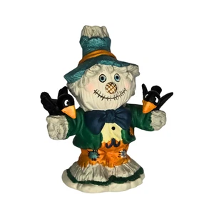 Brinn's Halloween Espantapájaros Niño Porcelana Estatuilla Decoración - Imagen 1 de 3