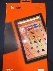 Amazon Kindle Fire HD 10 (7th Gen) 32GB Wi-Fi Tablet 10.1" Black - Picture 1 of 5