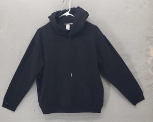 H&M Hoodie Mens Medium Pullover Sweatshirt Kangaroo Pocket Casual Cotton Blend - Picture 1 of 18