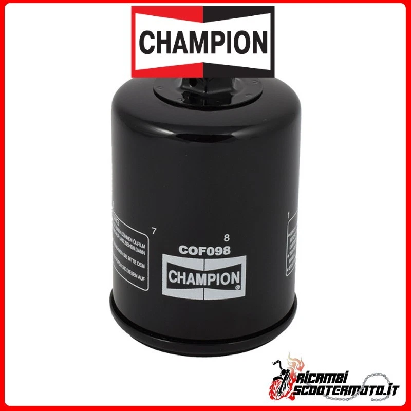Champion Oil Filter COF098 VICTORY VEGAS 1800 HIGH BALL 2012-2014 100608115#115 - Image 1 of 1