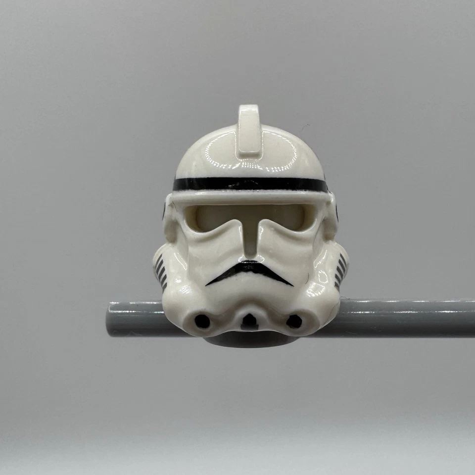 Lego Star Wars Clone Trooper Casco Blanco Solo Parte Episodio 3 7655 De Colección Foto 1 de 1
