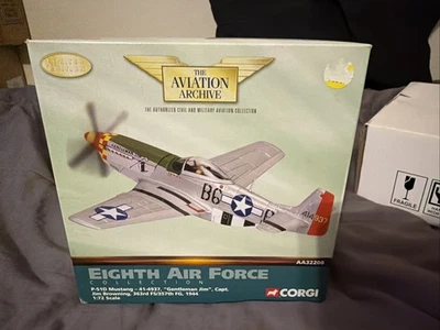 Corgi 1/72 AA32208 North American P-51D Mustang 41-4937 Gentlemen Jim FG 1944 - Image 1 of 3