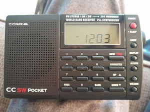 Radio portátil C.Crane Sw Pocket AM/FM, SW, WX, AIR Weather. Ver descripción - Imagen 1 de 3