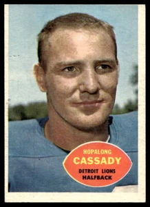 1960 Topps #42 Hopalong Cassady Detroit Lions como nuevo - Imagen 1 de 2