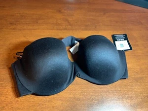 Maidenform Comfort Devotion Custom Lift Strapless Bra Black 36C - Picture 1 of 1