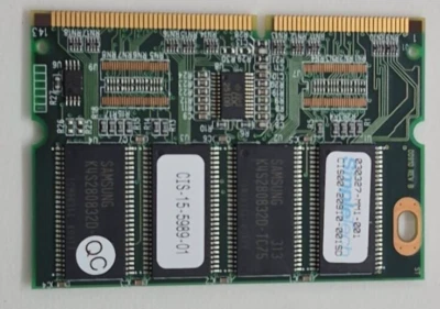 SimpleTech CIS00-20910-001SD 128MB ECC 144-Pin SDRAM SoDimm Memory Module - Image 1 of 4