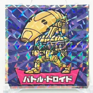 Battle Droid STAR WARS Bikkuriman Chocolate Seal Lotte Japan 2015 Very Rare 19 - Picture 1 of 6