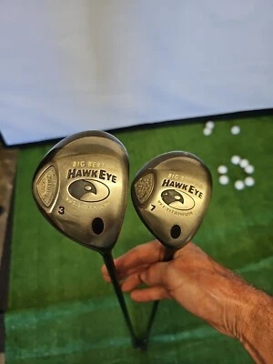 Callaway VFT Titanio Big Bertha Hawkeye 3 y 7 maderas con damas grafito  Foto 1 de 4
