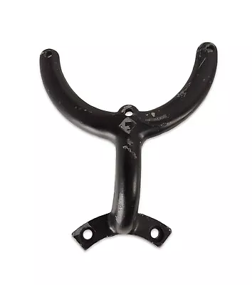 Vintage 36” C Shaped Ceiling Fan Blade Brackets Black Hunter 73183 w/ Diamond - Image 1 of 4