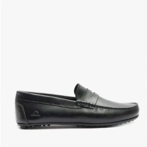 Chatham TIMOR G2 Mens Leather Casual Slip-On Loafer Shoes Black