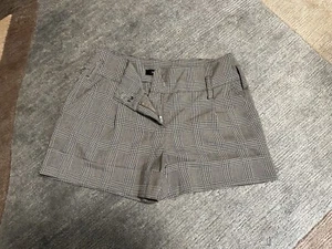Shorts Hot Pants Stoff Kariert Chino Style Gr 38 Damen - Bild 1 von 2