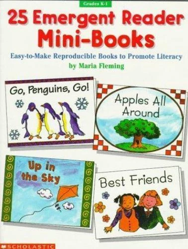 25 Emergent Reader Mini-Books (Grades K-1) - Image 1 of 1