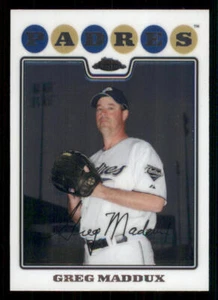 2008 Topps Chrome #163 Greg Maddux - Picture 1 of 2
