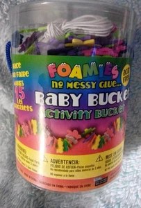 New FOAMIES Activity Bucket 15 Lei Bracelets! Flowers! - Picture 1 of 2
