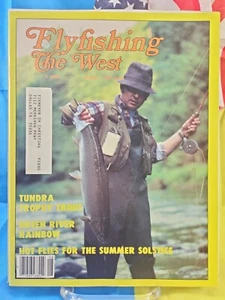 Flyfishing The West Magazine August 1979 Tundra Trophy Trout FREE SHIPPING!!! - Picture 1 of 3