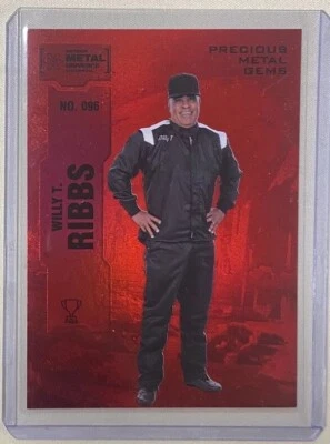 2022 Skybox Metal Universe Precious Metal Gems Willy T. Ribbs Red PMG #’d /100 - Image 1 of 4