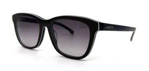 LACOSTE L740S 001 BLACK BROWN AUTHENTIC SUNGLASSES 52 - 18 - Picture 1 of 4