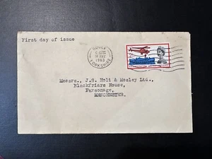 GB 1963 LIFEBOAT CONFERENCE QEII COVER FDC GOOLE Yorkshire POSTMARK - Picture 1 of 2