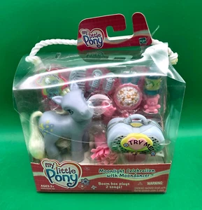 NEW My Little Pony G3 Moonlight Celebration w/ Moondancer & Boombox Toy Figure - Picture 1 of 4