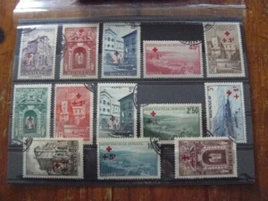 MONACO N°200 A 214 OBLITERES ANCIENNES COLONIES FRANCAISES LIRE LA DESCRIPTION - Picture 1 of 2