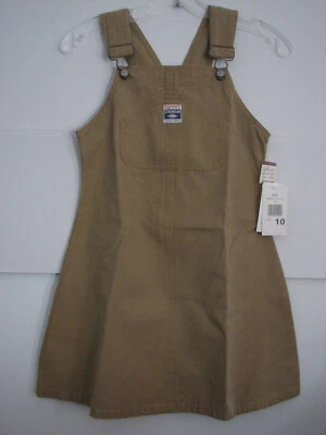Nuevo con etiquetas Vestido babero jersey vaquero vintage Esprit niños niñas talla 10 marrón rojo etiqueta nuevo con etiquetas Foto 1 de 4