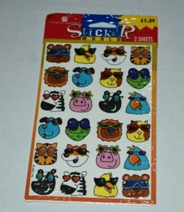 Paquete Mundial Pegatina American Greetings Años 90 NUEVO - Gafas de sol para animales - Imagen 1 de 2